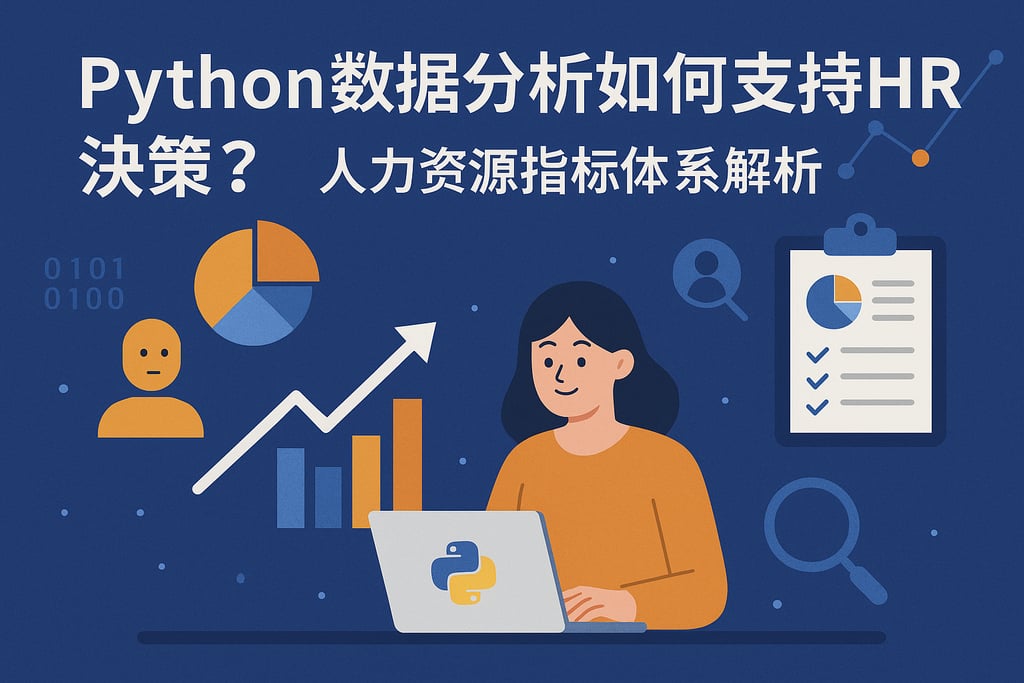 Python数据分析如何支持HR决策？人力资源指标体系解析