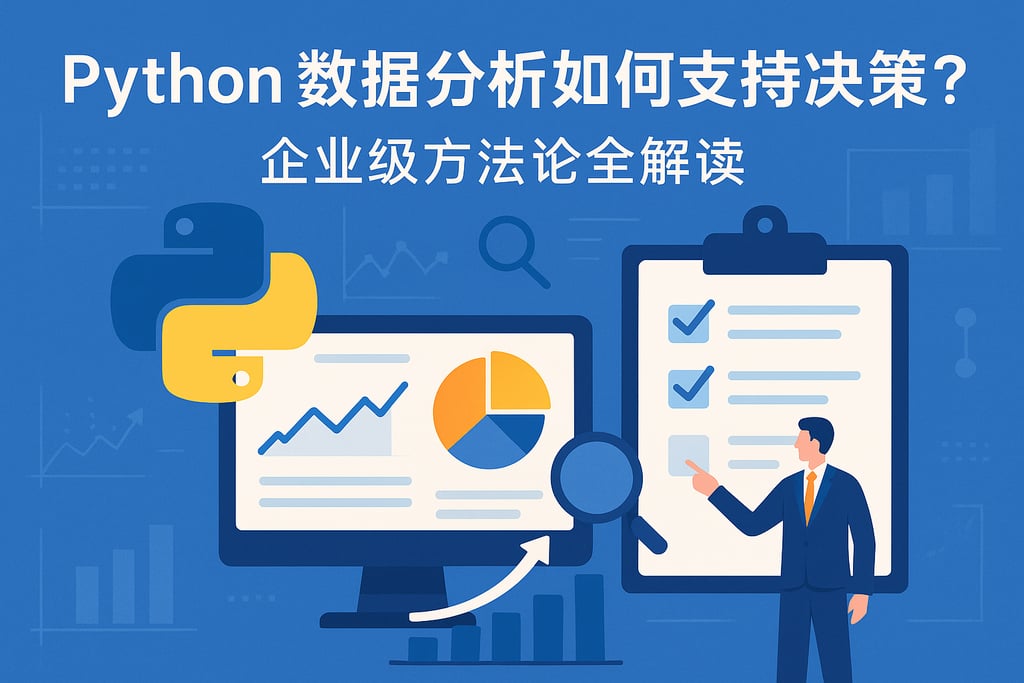 Python数据分析如何支持决策？企业级方法论全解读