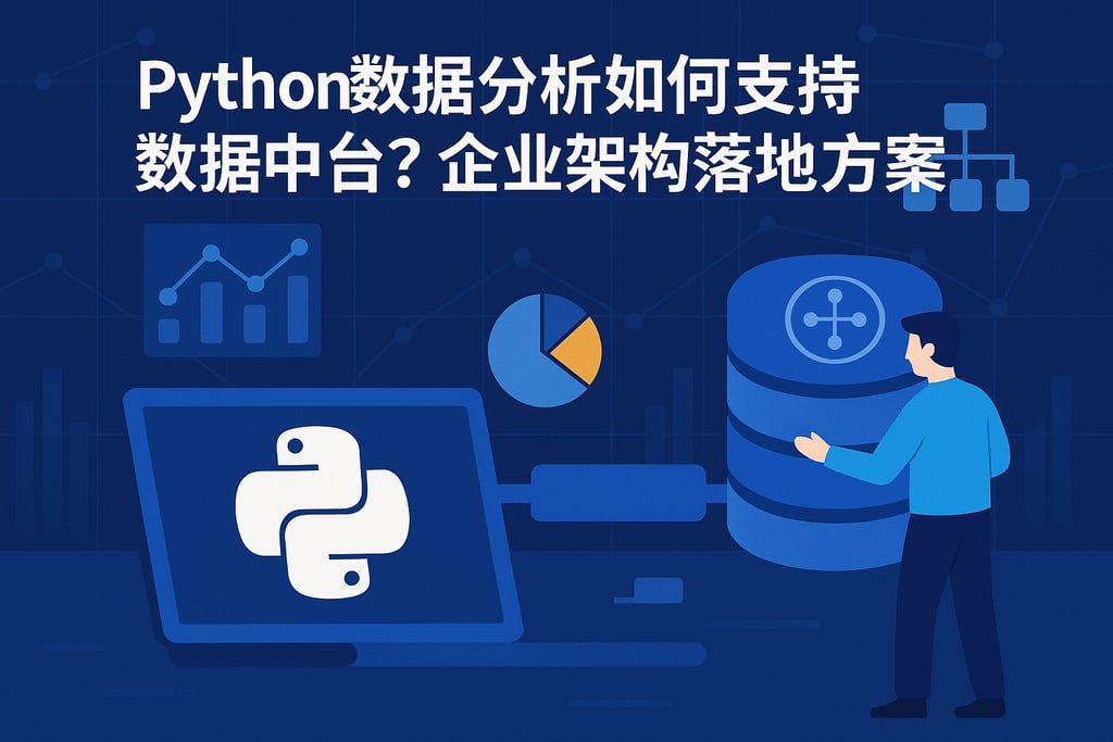Python数据分析如何支持数据中台？企业架构落地方案