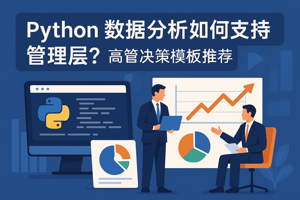 Python数据分析如何支持管理层？高管决策模板推荐