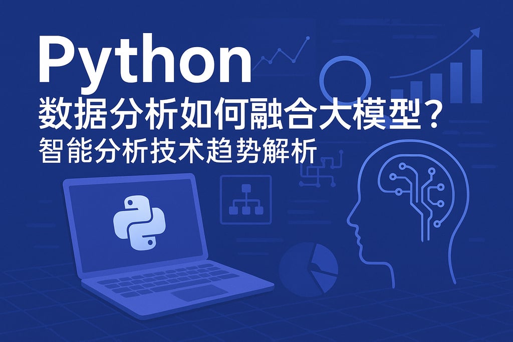 Python数据分析如何融合大模型？智能分析技术趋势解析