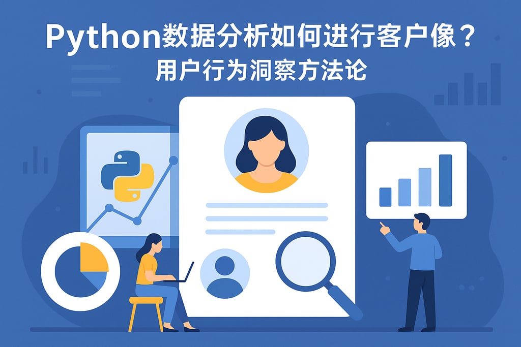 Python数据分析如何进行客户画像？用户行为洞察方法论