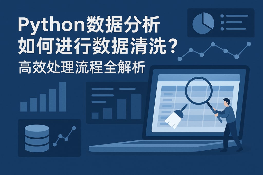 Python数据分析如何进行数据清洗？高效处理流程全解析