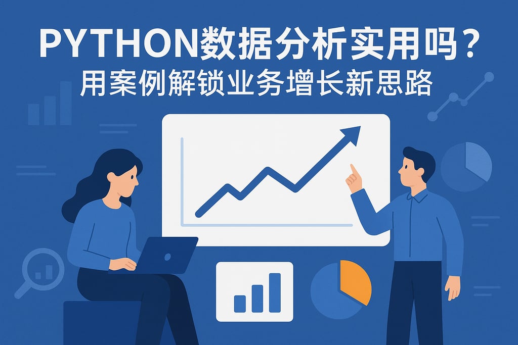 Python数据分析实用吗？用案例解锁业务增长新思路