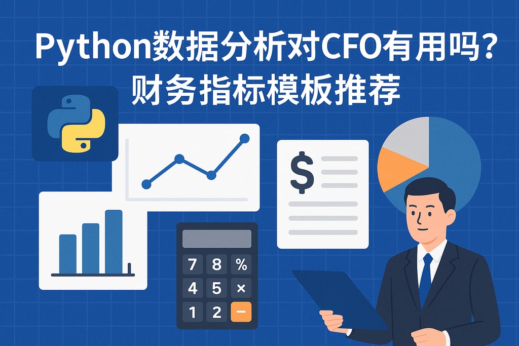 Python数据分析对CFO有用吗？财务指标模板推荐