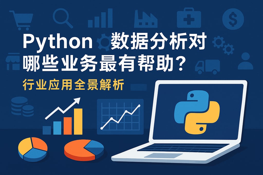 Python数据分析对哪些业务最有帮助？行业应用全景解析