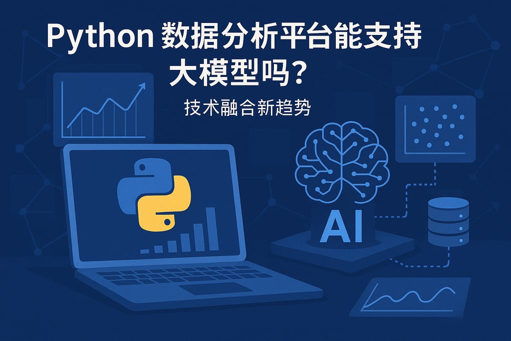 Python数据分析平台能支持大模型吗？技术融合新趋势