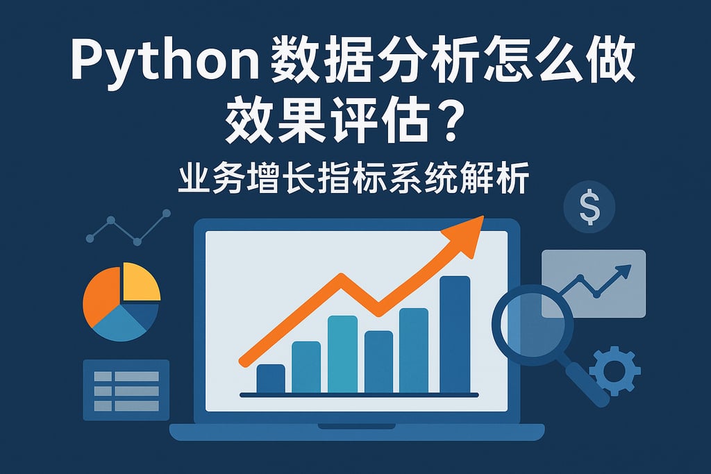Python数据分析怎么做效果评估？业务增长指标系统解析
