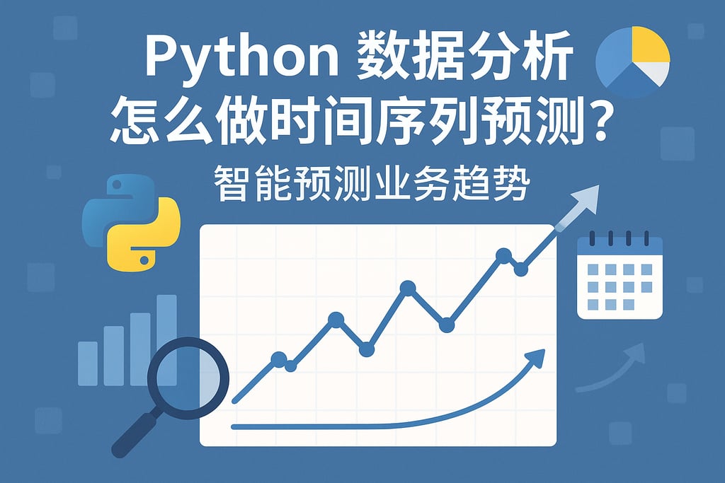 Python数据分析怎么做时间序列预测？智能预测业务趋势