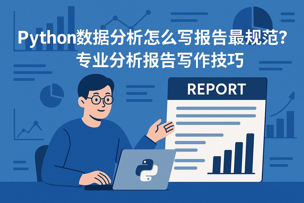 Python数据分析怎么写报告最规范？专业分析报告写作技巧