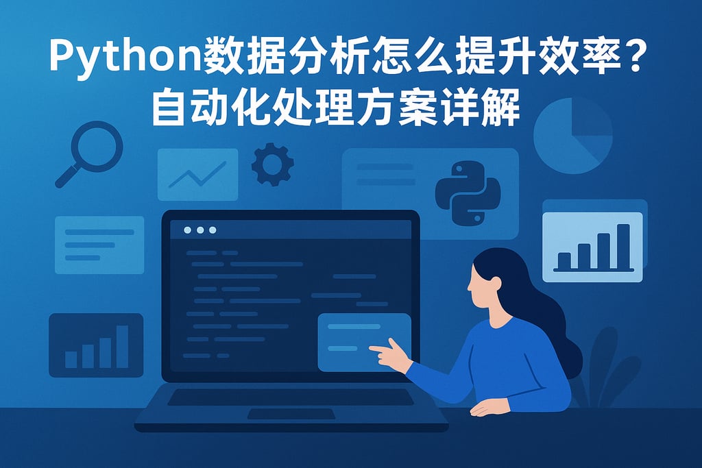 Python数据分析怎么提升效率？自动化处理方案详解