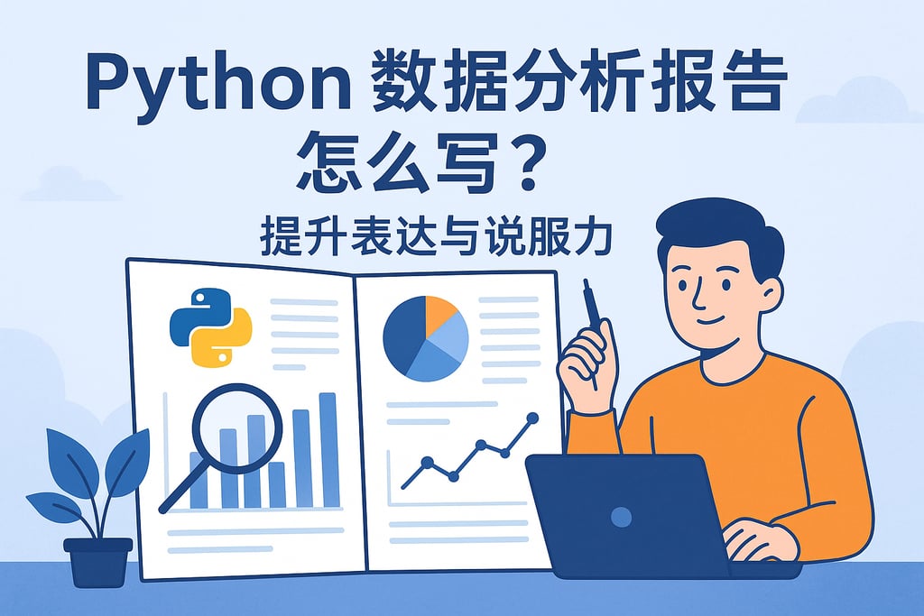 Python数据分析报告怎么写？提升表达与说服力