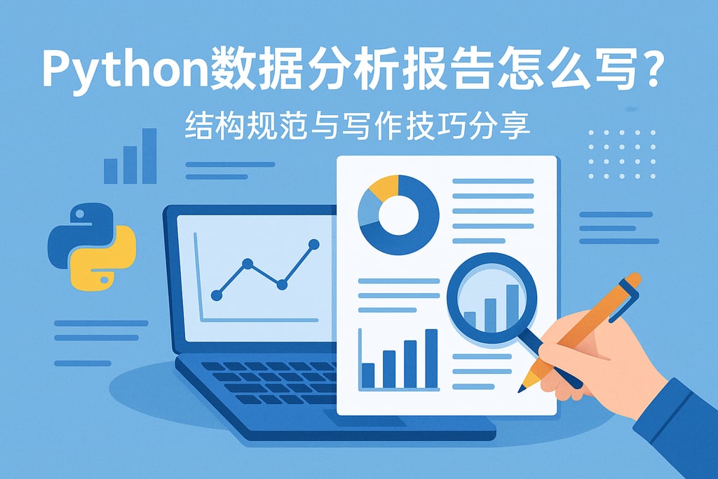 Python数据分析报告怎么写？结构规范与写作技巧分享