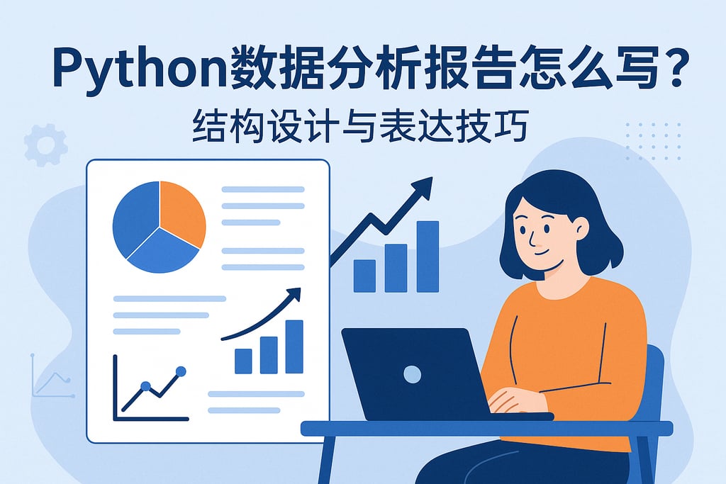 Python数据分析报告怎么写？结构设计与表达技巧