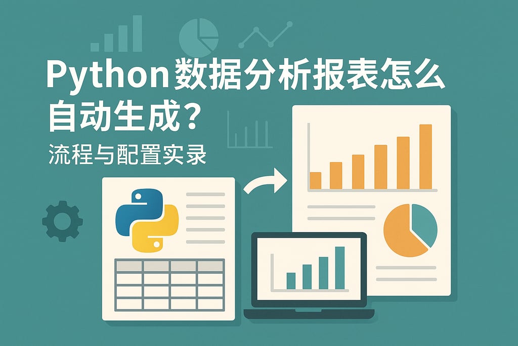 Python数据分析报表怎么自动生成？流程与配置实录