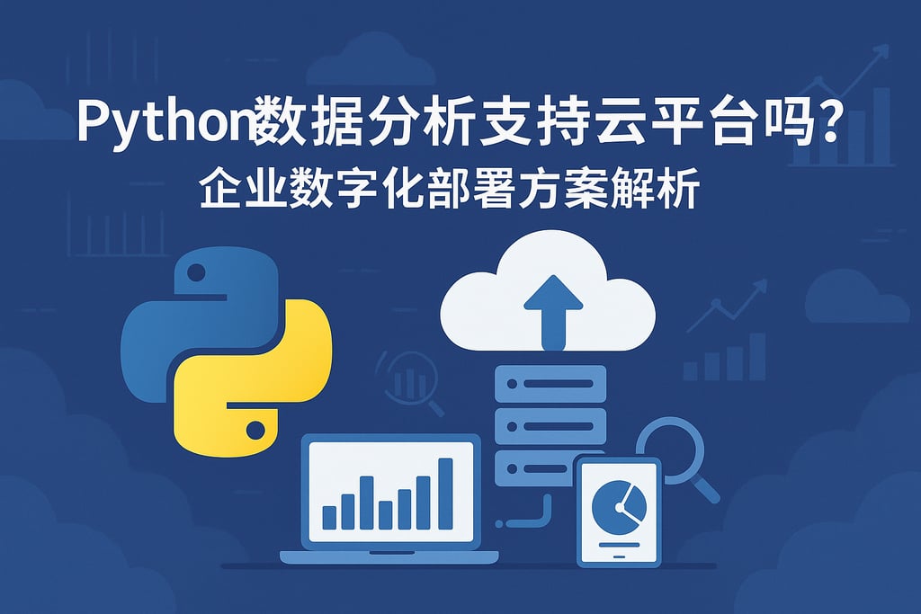 Python数据分析支持云平台吗？企业数字化部署方案解析