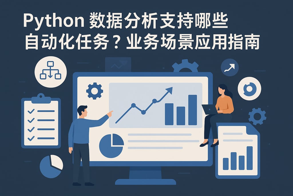 Python数据分析支持哪些自动化任务？业务场景应用指南