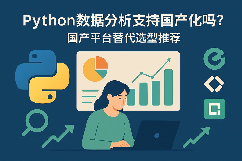 Python数据分析支持国产化吗？国产平台替代选型推荐