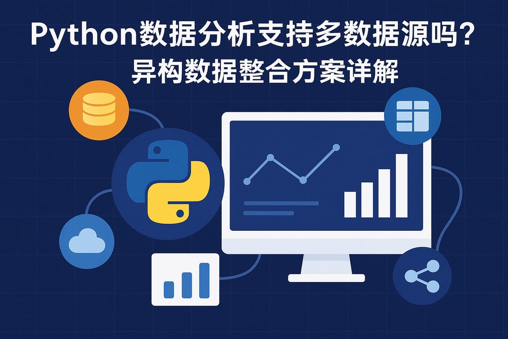 Python数据分析支持多数据源吗？异构数据整合方案详解