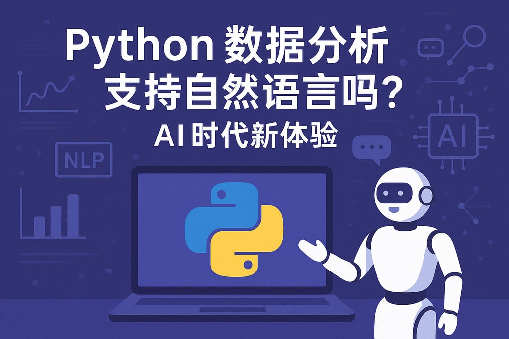 Python数据分析支持自然语言吗？AI时代新体验