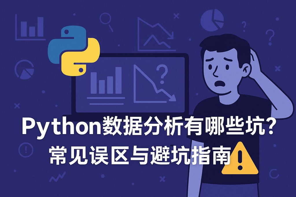 Python数据分析有哪些坑？常见误区与避坑指南