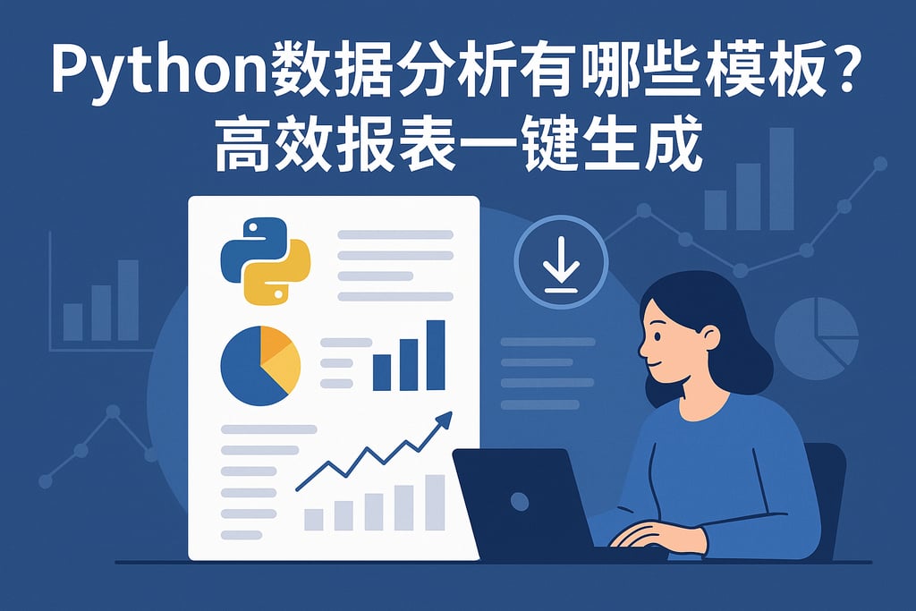 Python数据分析有哪些模板？高效报表一键生成