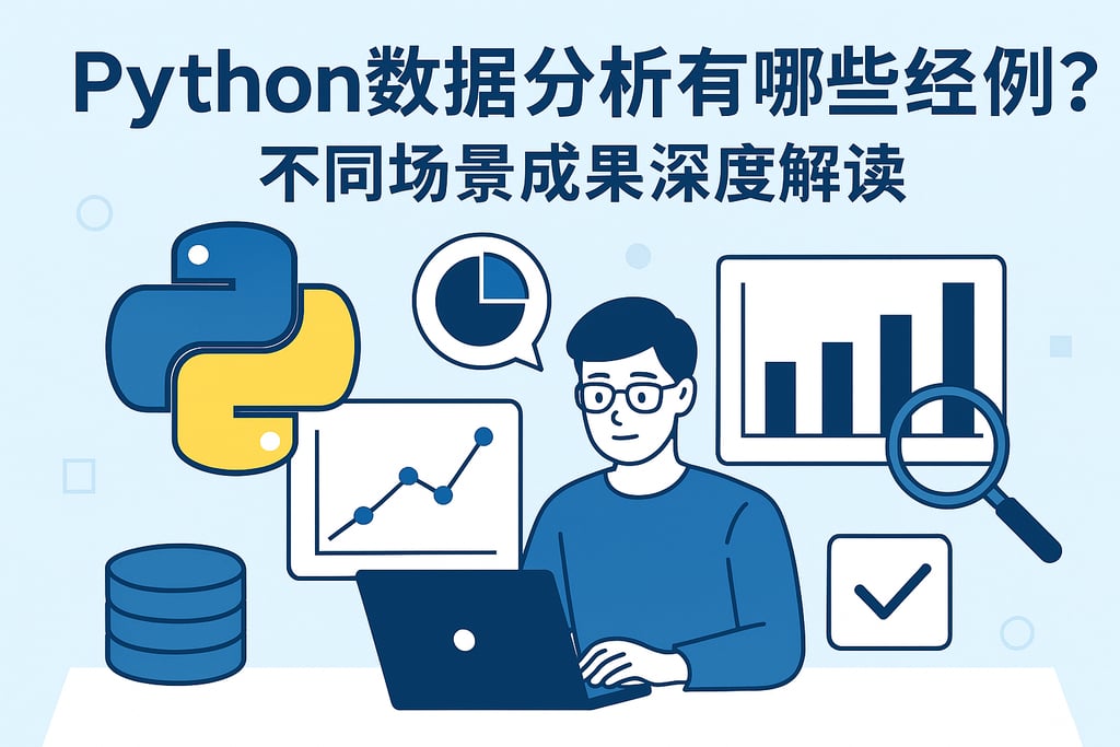 Python数据分析有哪些经典案例？不同场景成果深度解读