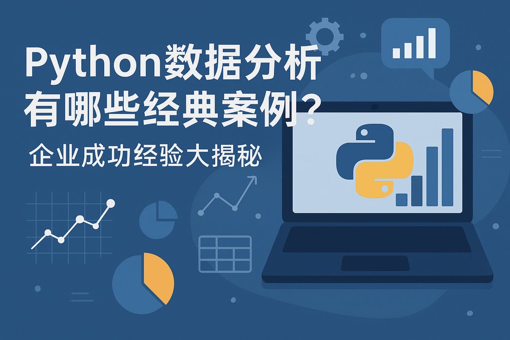 Python数据分析有哪些经典案例？企业成功经验大揭秘