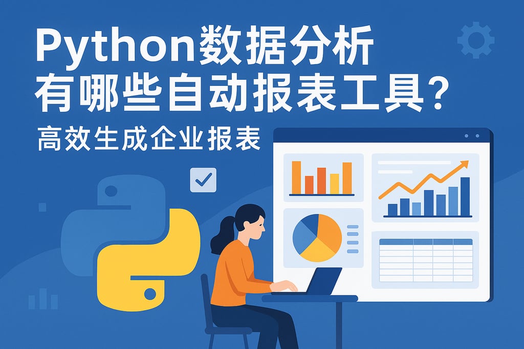 Python数据分析有哪些自动报表工具？高效生成企业报表