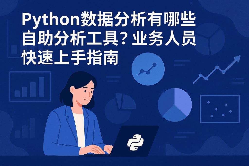 Python数据分析有哪些自助分析工具？业务人员快速上手指南