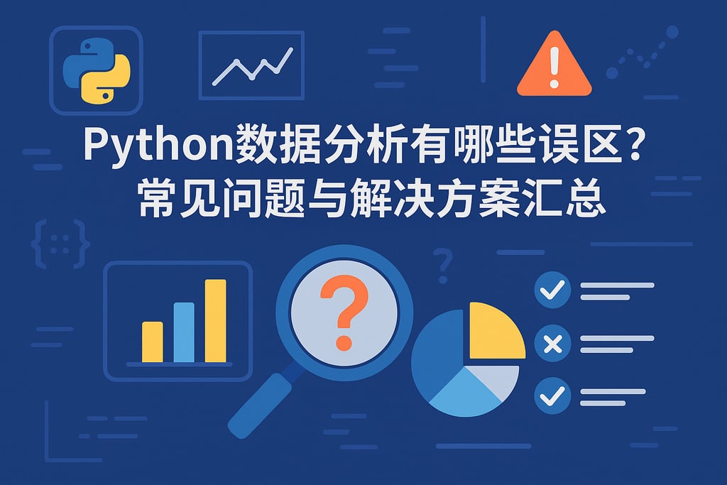 Python数据分析有哪些误区？常见问题与解决方案汇总