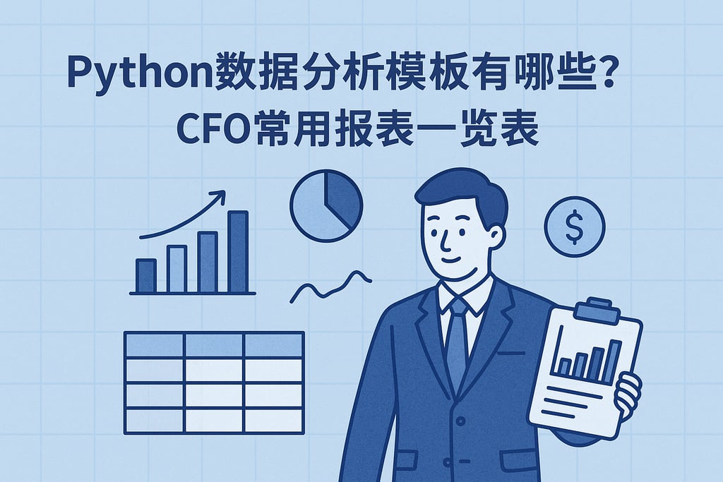 Python数据分析模板有哪些？CFO常用报表一览表