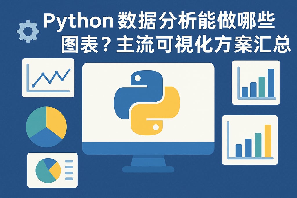Python数据分析能做哪些图表？主流可视化方案汇总