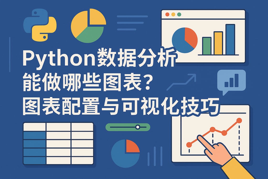 Python数据分析能做哪些图表？图表配置与可视化技巧