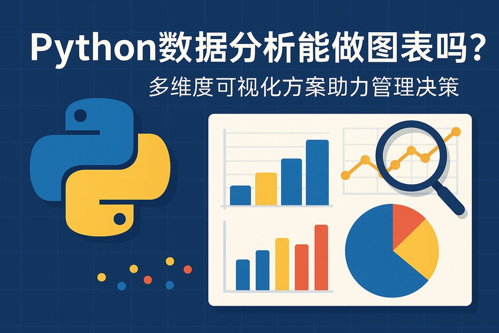 Python数据分析能做图表吗？多维度可视化方案助力管理决策