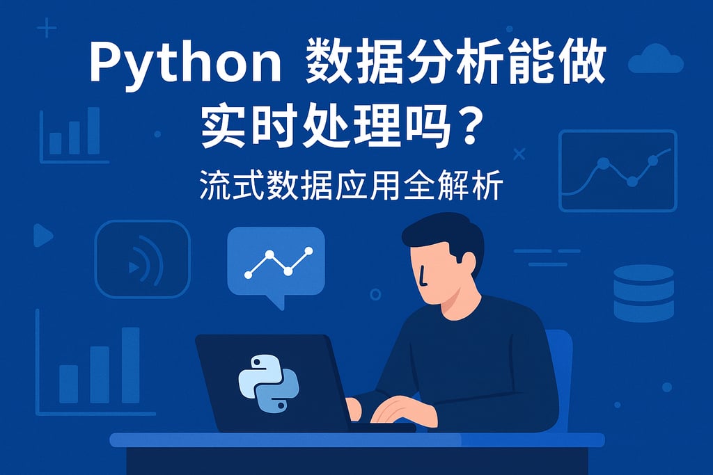 Python数据分析能做实时处理吗？流式数据应用全解析