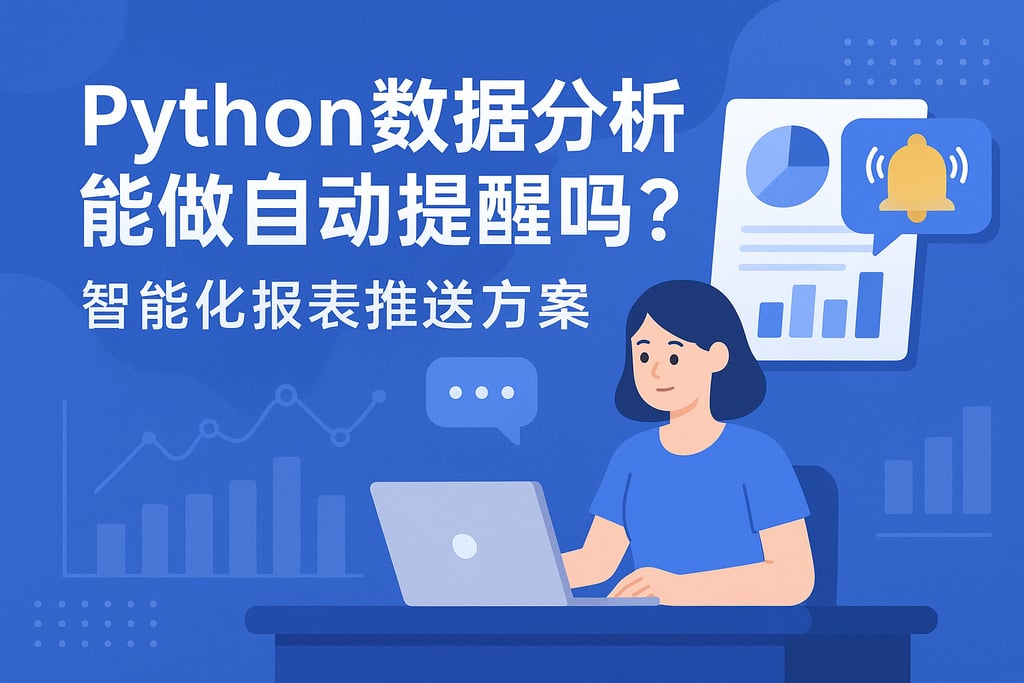 Python数据分析能做自动提醒吗？智能化报表推送方案