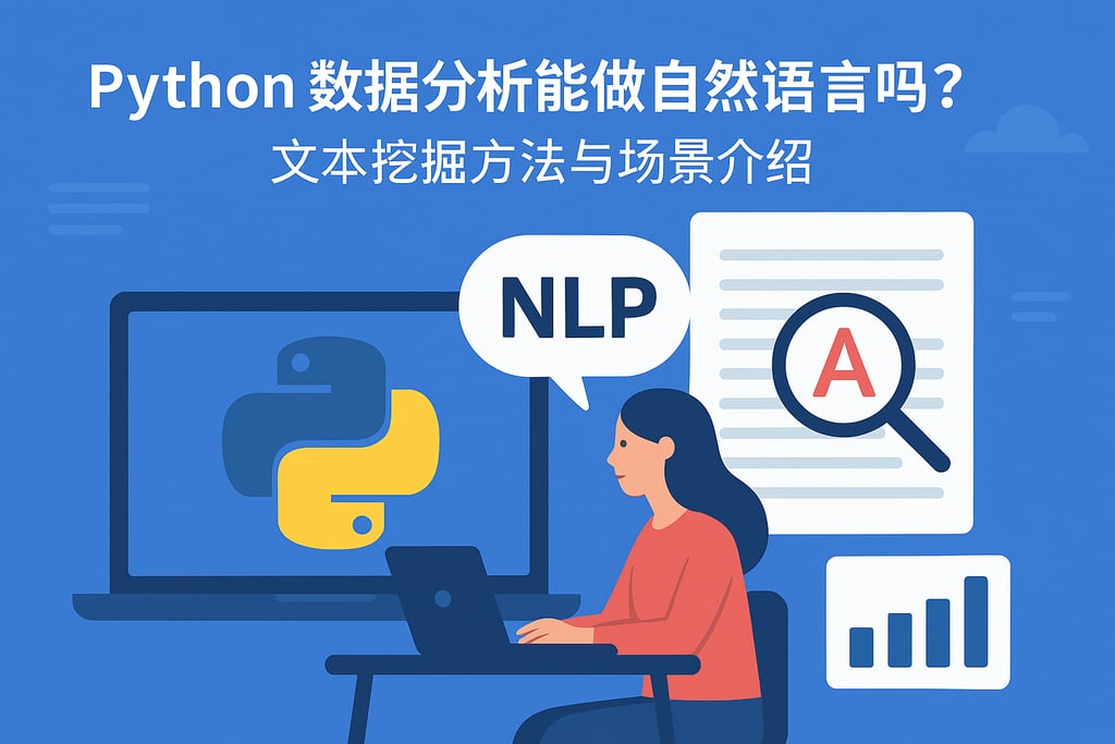 Python数据分析能做自然语言吗？文本挖掘方法与场景介绍