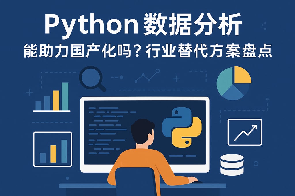 Python数据分析能助力国产化吗？行业替代方案盘点
