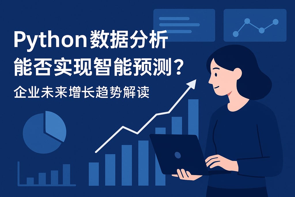 Python数据分析能否实现智能预测？企业未来增长趋势解读