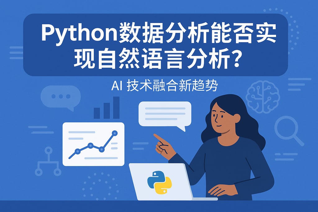 Python数据分析能否实现自然语言分析？AI技术融合新趋势
