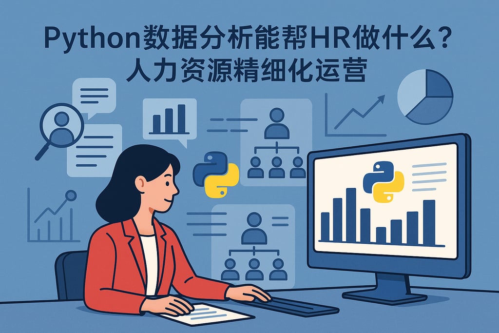 Python数据分析能帮HR做什么？人力资源精细化运营