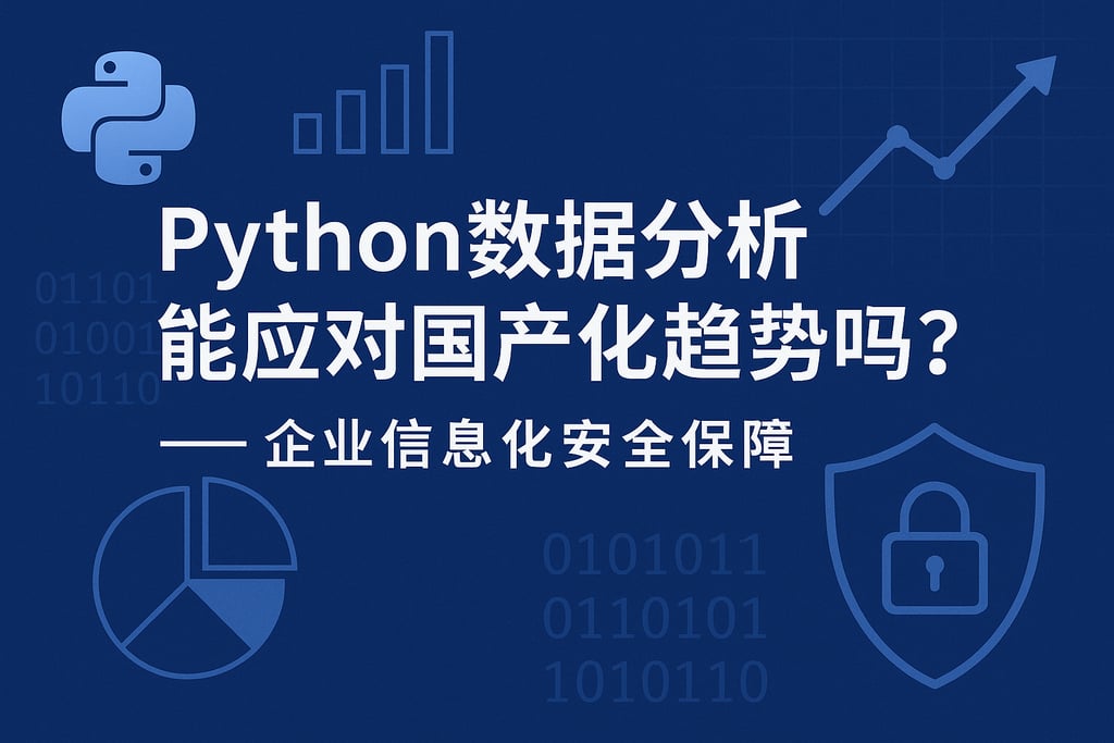 Python数据分析能应对国产化趋势吗？企业信息化安全保障