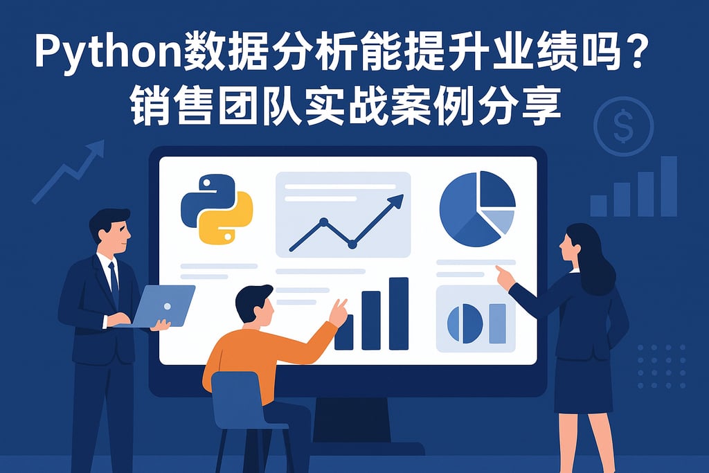 Python数据分析能提升业绩吗？销售团队实战案例分享