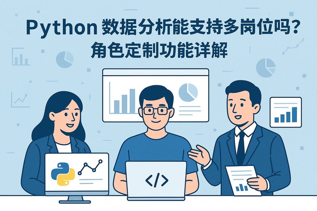 Python数据分析能支持多岗位吗？角色定制功能详解