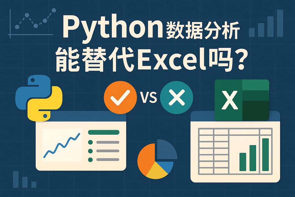 Python数据分析能替代Excel吗？对比优势与应用场景