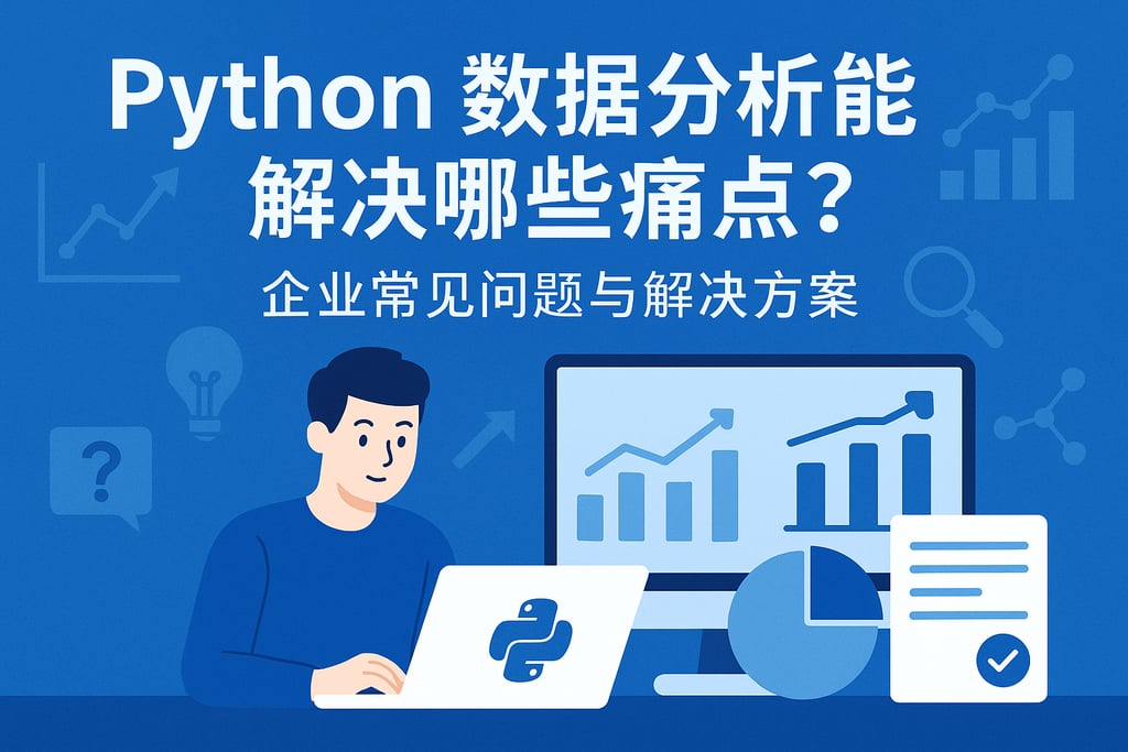 Python数据分析能解决哪些痛点？企业常见问题与解决方案