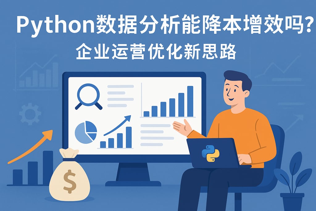 Python数据分析能降本增效吗？企业运营优化新思路