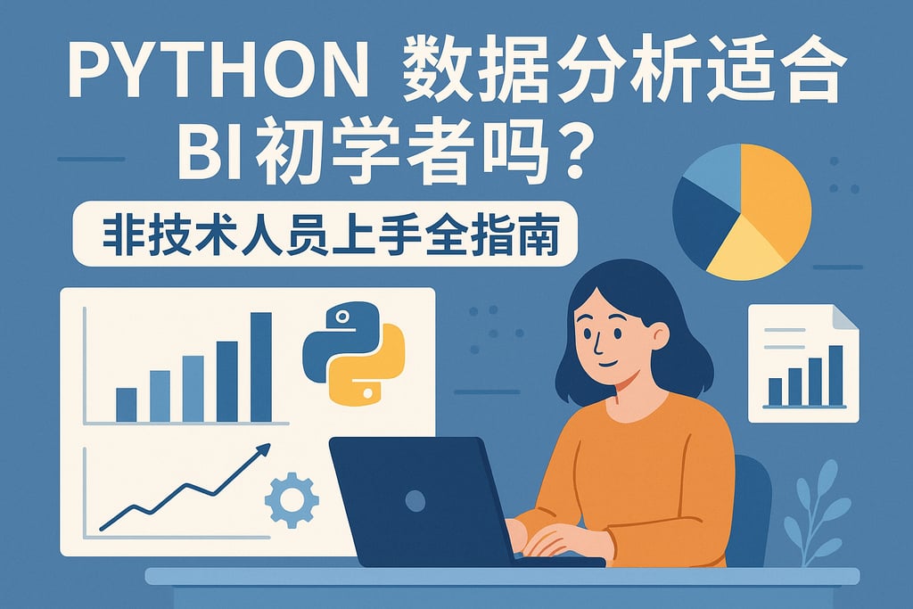 Python数据分析适合BI初学者吗？非技术人员上手全指南