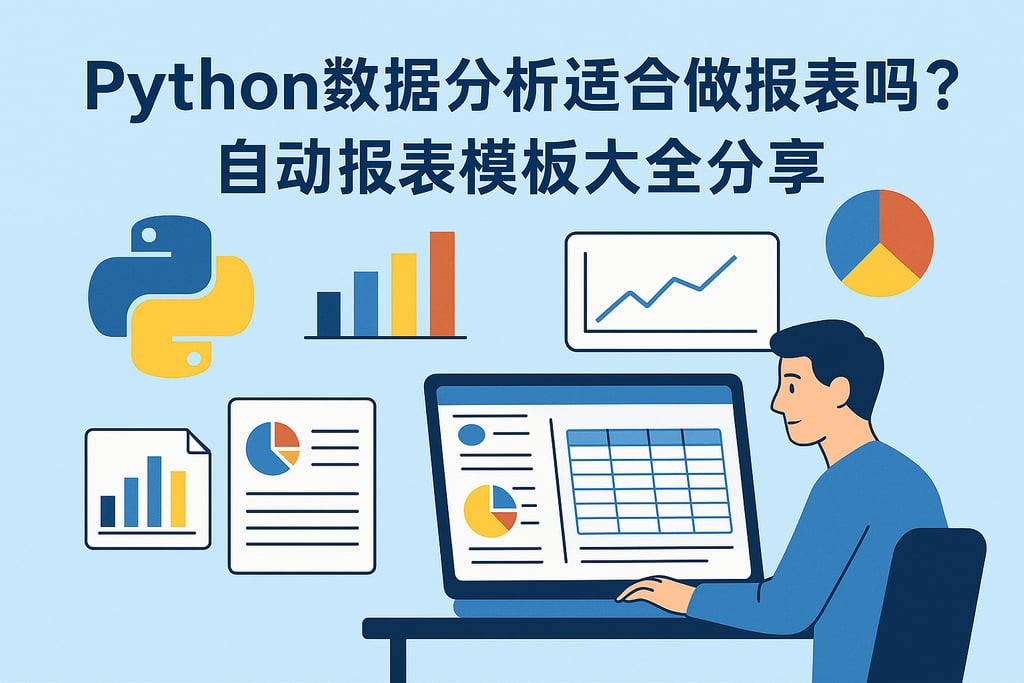 Python数据分析适合做报表吗？自动报表模板大全分享